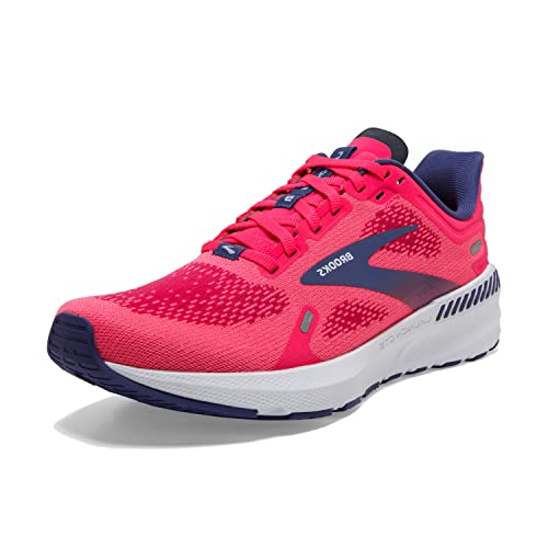 Brooks Launch GTS 9 Stützender Laufschuh für Damen, Pink/Fuchsia/Kobalt, 41 EU von Brooks