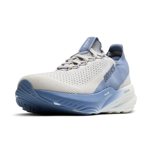 Brooks Men’s Glycerin Stealthfit 22 Neutral Running Shoe, Antarctica/Country Blue, 44.5 EU von Brooks