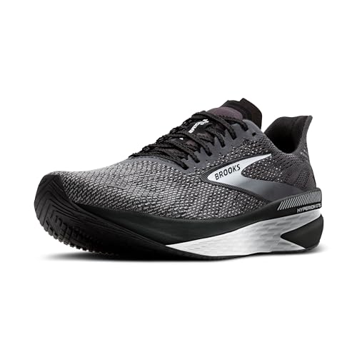 Brooks Men’s Hyperion GTS 2 Supportive Running Shoe, Black/Ebony/Primer Gray, 42.5 EU von Brooks