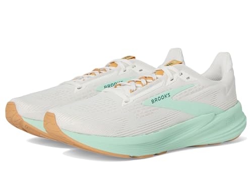 Brooks Revel 8 Damen-Sneaker, Kokosnuss/Taffy/Honigtau, 40.5 EU von Brooks