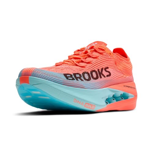 Brooks Unisex Hyperion Elite 5 Sneaker, Pink Clay Atomizer Blue, 44.5 EU von Brooks