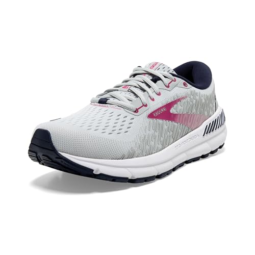 Brooks Women's Addiction GTS 15 Supportive Running Shoe, Oyster/Peacoat/Lilac Rose, 6.5 Wide von Brooks