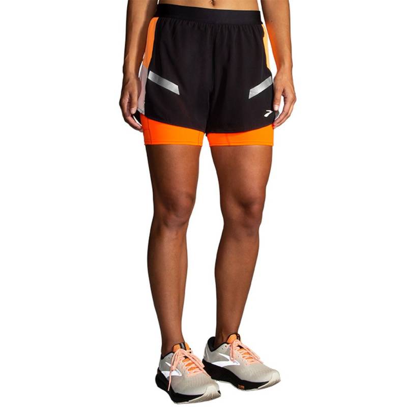 Run Visible 4" 2in1 Short 2.0 XL von Brooks