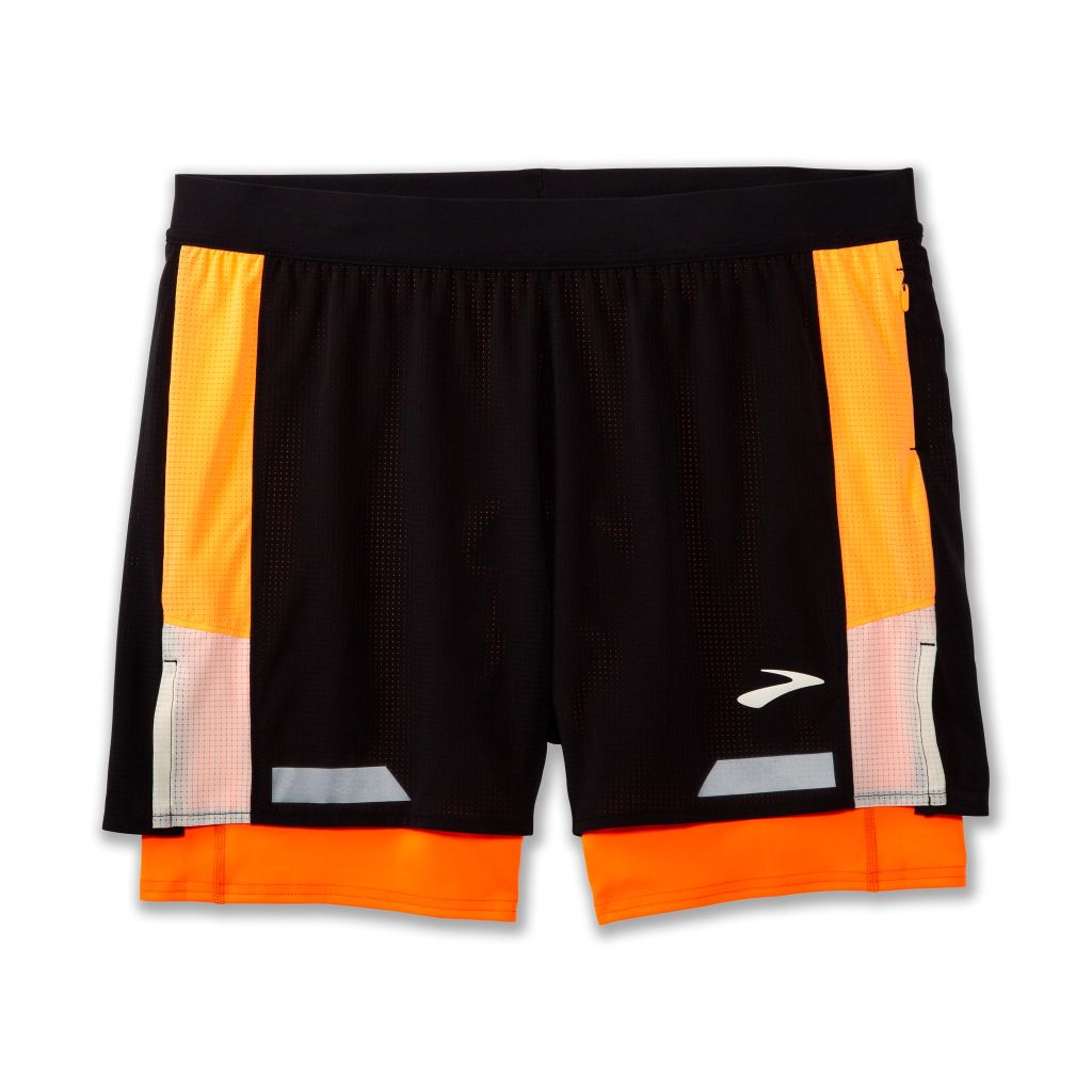 Run Visible 5" 2in1 Short 2.0 XXL von Brooks