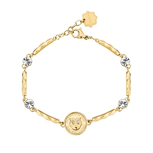 Brosway Armband Frau aus Edelstahl mit Symbolen Eule, Armband Frau Kollektion CHAKRA - BHKB122 von Brosway