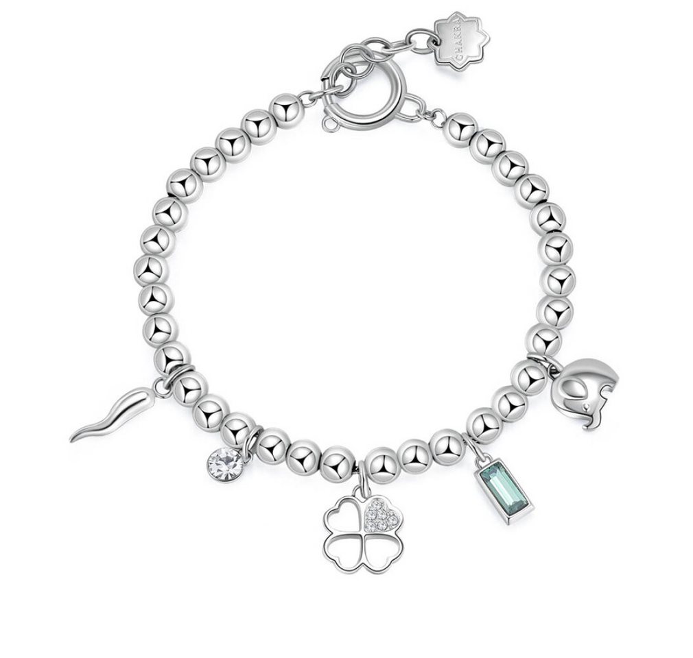 Brosway Armband Steel beaded bracelet for luck Chakra BHKB114 von Brosway