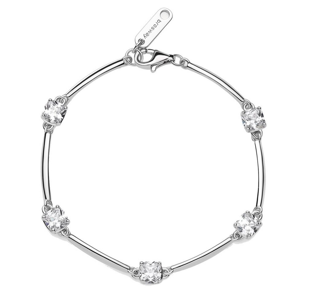 Brosway Armband Stylisches Silberarmband mit Zirkonia Fancy FIW05 von Brosway