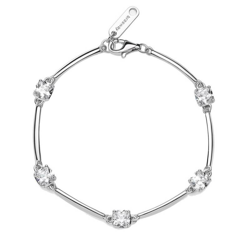 Brosway Armband Stylisches Silberarmband mit Zirkonia Fancy FIW05 von Brosway