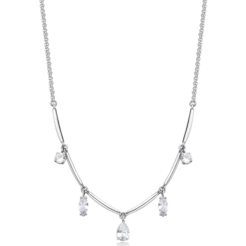 Brosway Affinity BFF180 316L steel women's necklace with pendant zircons von Brosway