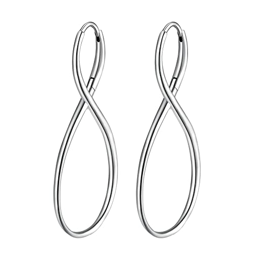 Brosway Damen-Ohrringe | Kollektion Ribbon - BBN27, 50mm, Edelstahl Edelstahl Hypoallergener Stahl, Kein Edelstein von Brosway