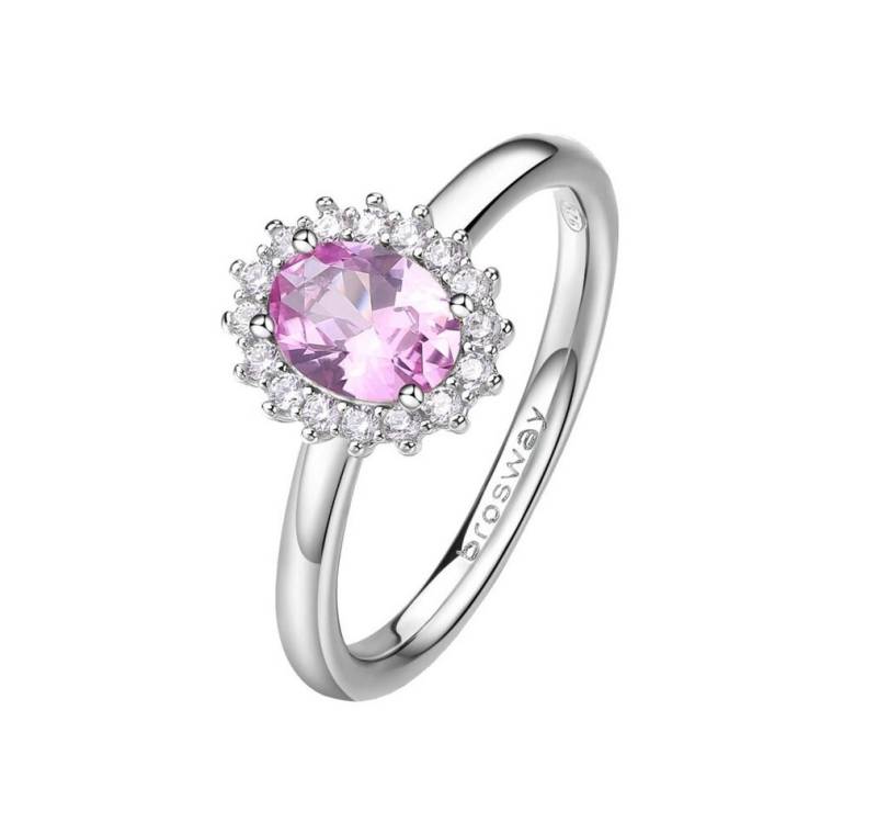 Brosway Fingerring Eleganter Silberring Fancy Vibrant Pink FVP73 - Kreislauf: 50 mm von Brosway