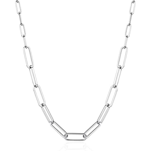 Brosway Halskette EMPHASIS für Damen aus Edelstahl in der Farbe Silber, Länge: 8 cm, BEH01 von Brosway