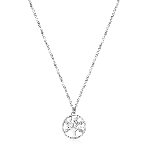 Brosway Halskette Frau aus Edelstahl mit Symbolen Baum des Lebens, Halskette Frau Kollektion CHAKRA - BHKN093 von Brosway
