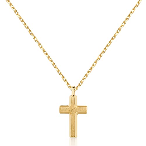 Brosway Halskette Mann aus Edelstahl mit Symbolen Kreuz, Halskette Mann Kollektion BACKLINER - BBC05 von Brosway