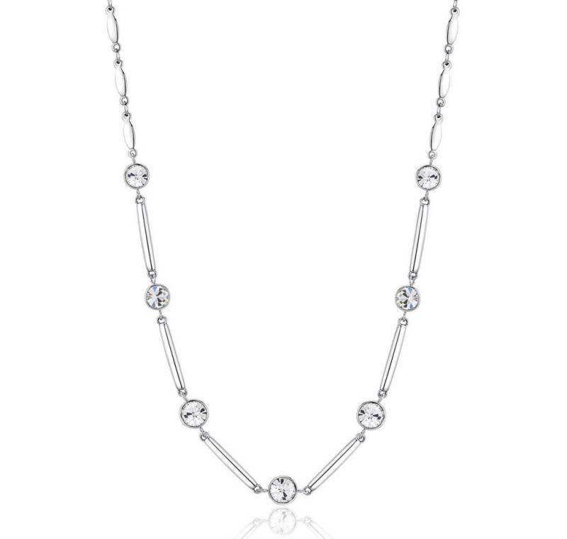 Brosway Kette mit Einhänger Decent Steel Necklace with Clear Crystals Affinity BFF158 von Brosway
