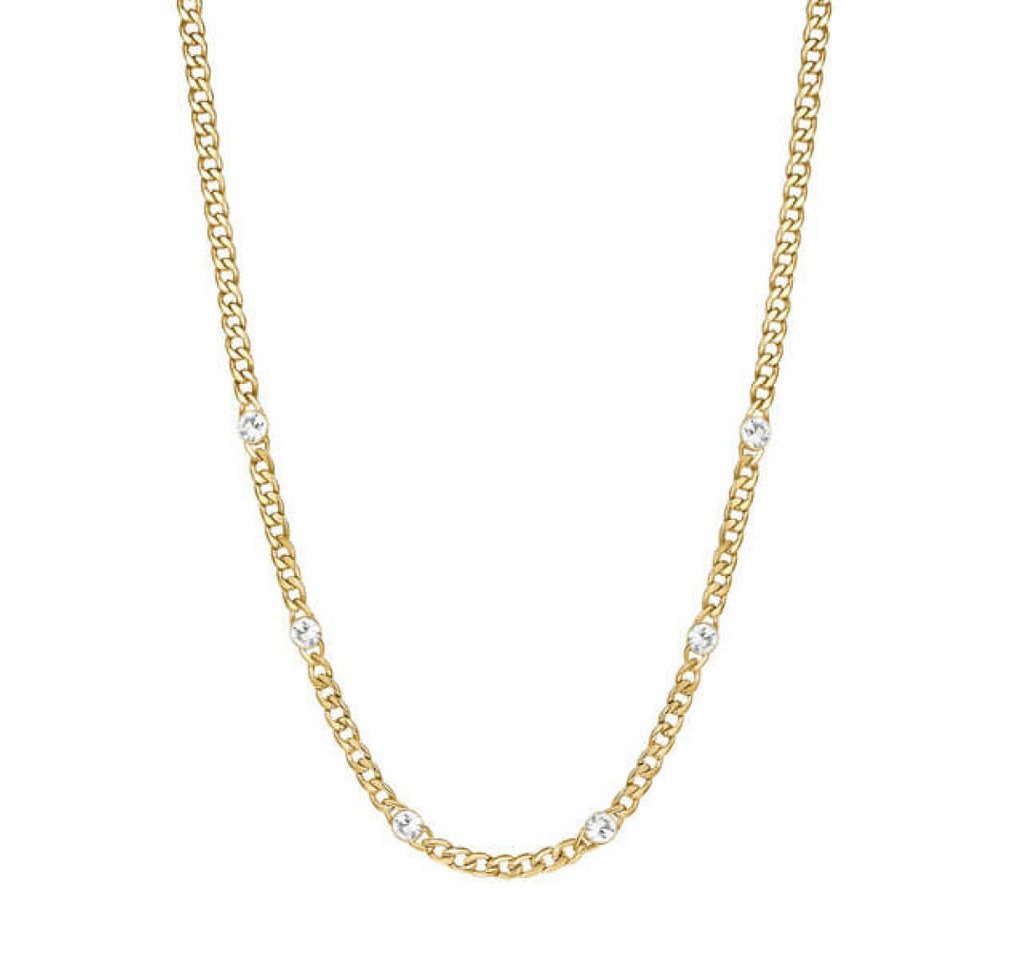 Brosway Kette mit Einhänger Gold-plated necklace with Symphonia BYM84 crystals von Brosway