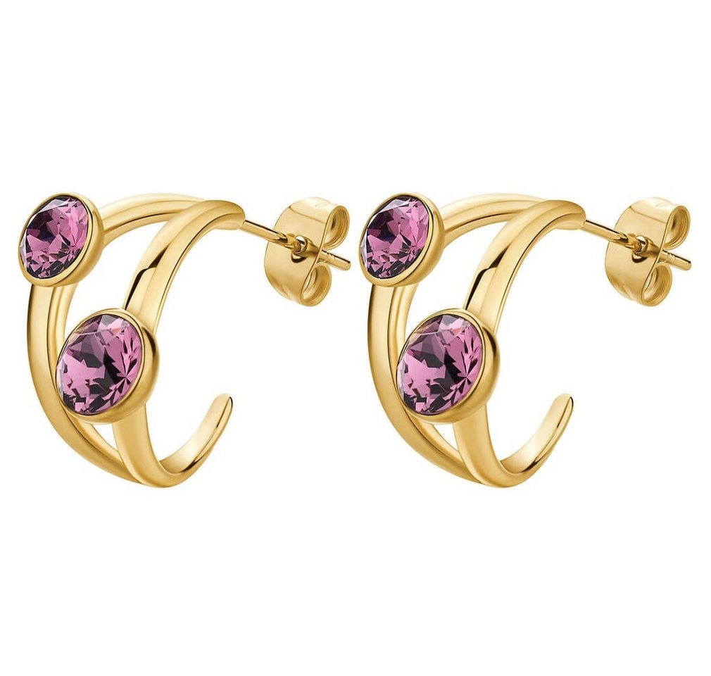 Brosway Ohrring-Set Beautiful hoop earrings with Affinity BFF171 crystals von Brosway