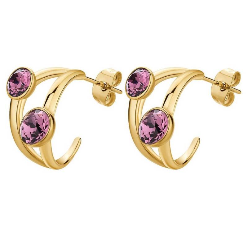 Brosway Ohrring-Set Beautiful hoop earrings with Affinity BFF171 crystals von Brosway