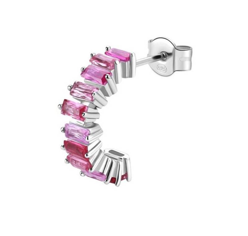 Brosway Ohrring-Set Funkelnde einzelne Ohrringe Fancy Vibrant Pink FVP09 von Brosway