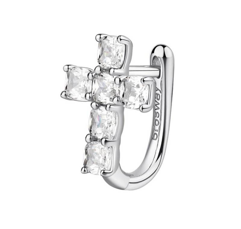 Brosway Ohrring-Set Stilvolle einzelne Ohrringe Fancy Infinite White FIW23 von Brosway