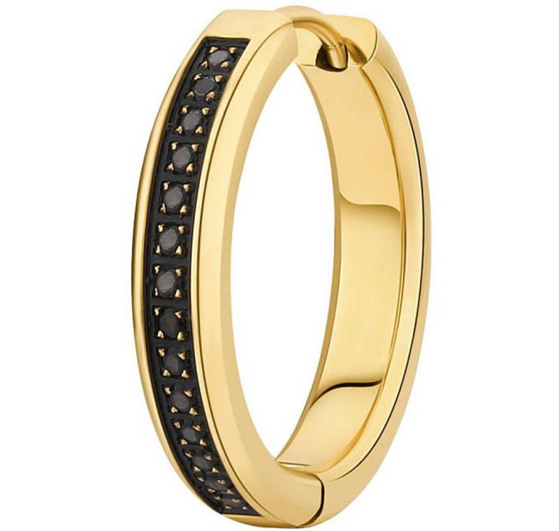 Brosway Ohrring-Set Vergoldeter Einzelohrring mit Zirkonen Tinte BIK121 von Brosway