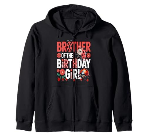 Liebenswerter Marienkäfer für Familien, Marienkäfer, für Damen Kapuzenjacke Liebenswerter Marienkäfer für Familien, Marienkäfer, für Damen Kapuzenjacke von Brother OF THE BIRTHDAY GIRL Ladybug