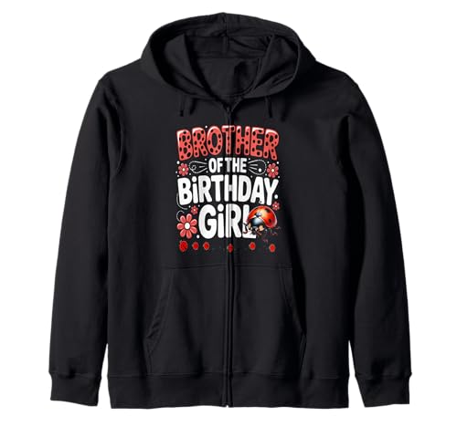 Liebenswerter Marienkäfer für Familien, Marienkäfer, für Damen Kapuzenjacke Liebenswerter Marienkäfer für Familien, Marienkäfer, für Damen Kapuzenjacke von Brother OF THE BIRTHDAY GIRL Ladybug