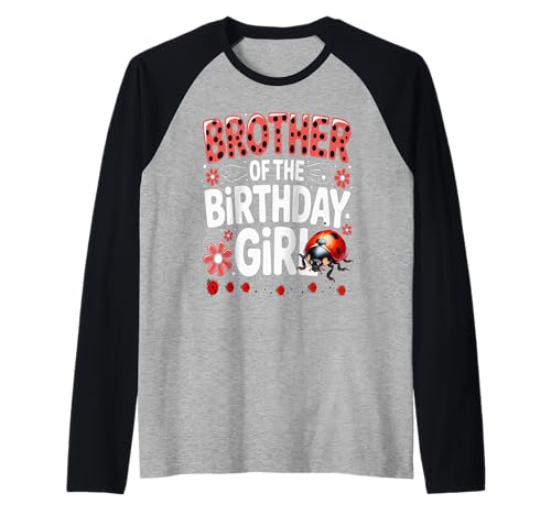 Liebenswerter Marienkäfer für Familien, Marienkäfer, für Damen Raglan Liebenswerter Marienkäfer für Familien, Marienkäfer, für Damen Raglan von Brother OF THE BIRTHDAY GIRL Ladybug
