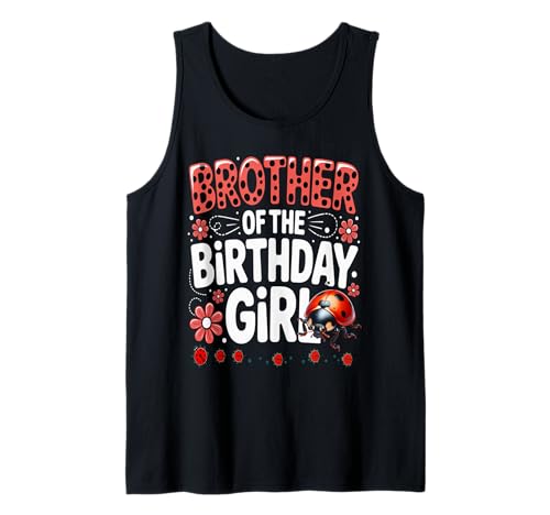 Liebenswerter Marienkäfer für Familien, Marienkäfer, für Damen Tank Top Liebenswerter Marienkäfer für Familien, Marienkäfer, für Damen Tank Top von Brother OF THE BIRTHDAY GIRL Ladybug