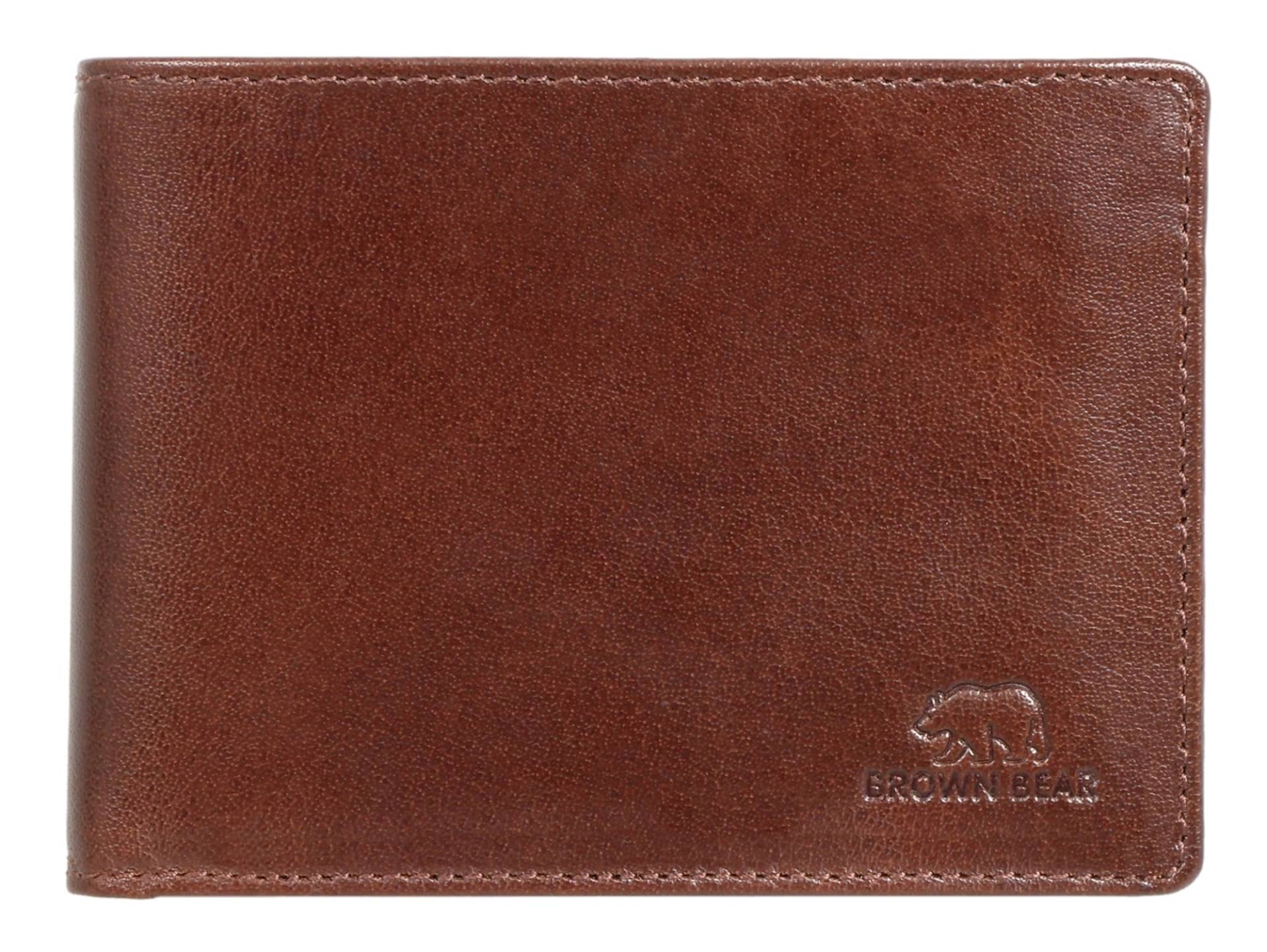 Brown Bear 103 - Geldbörse Herren Braun von Brown Bear