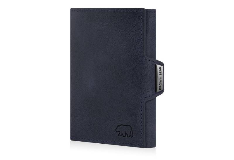 Brown Bear Geldbörse Modell Bruce Slim für 11 Kreditkarten aus Echtleder, mit Münzfach Farbe Blau Brown Bear Geldbörse Modell Bruce Slim für 11 Kreditkarten aus Echtleder, mit Münzfach Farbe Blau von Brown Bear