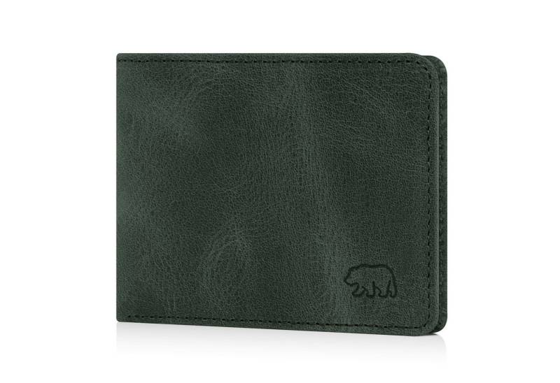 Brown Bear Mini Geldbörse 8006-B aus Echtleder für Herren, mit RFID-Schutz und 5 Kartenfächern Farbe Olive-Vintage Brown Bear Mini Geldbörse 8006-B aus Echtleder für Herren, mit RFID-Schutz und 5 Kartenfächern Farbe Olive-Vintage von Brown Bear