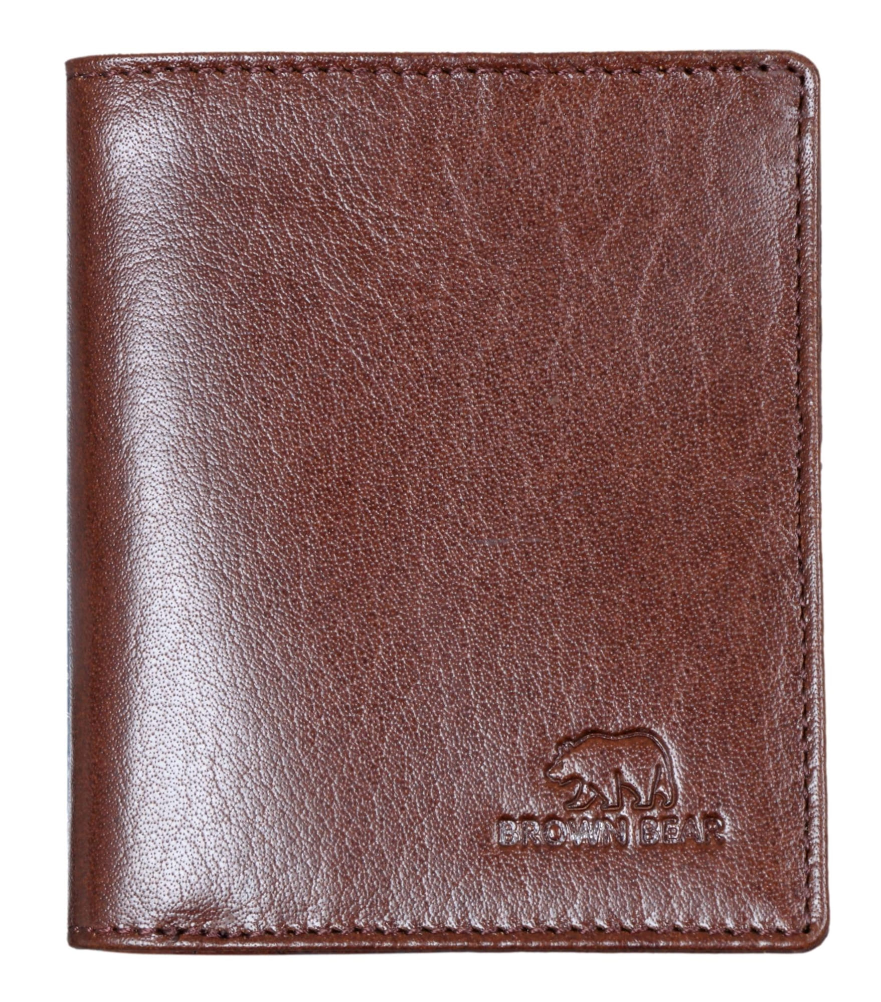 Brown Bear Slim Wallet - 8005 Braun Toscana von Brown Bear