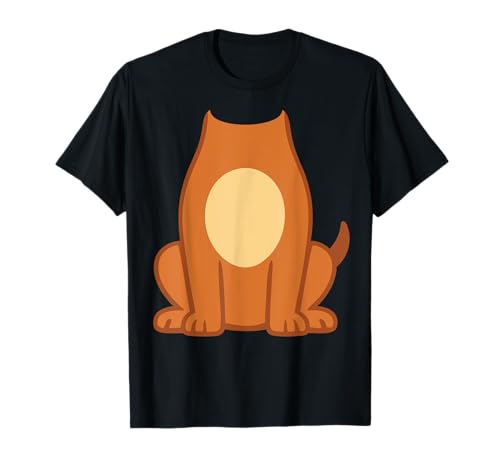 Braunes Hunde-Shirt für Erwachsene, Kinder, Herren, Damen, braunes Hundekostüm T-Shirt von Brown Dog Costume Shirts
