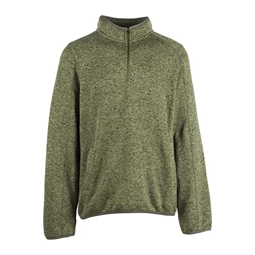 Browning Herren 1/4-Reißverschluss, robuster Pullover, Heather Loden Green, 3X-Groß von Browning