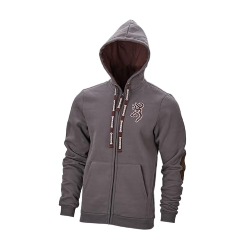 Browning Jagdsweatjacke - Snapshot - Ashgrey - S von Browning