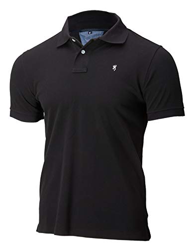 Browning Polo Shirt Ultra schwarz T-Shirt Poloshirt (L) von Browning