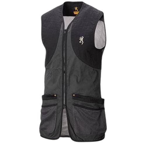 Browning Schießweste Shooting Vest Anthrazit Größe L von Browning