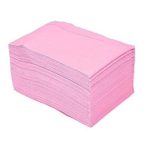 125 Stücke Einweg wasserdichte Matte, Wasserdichte Matte Tattoo Unterlage Tischdecken, Doppelschicht Tattoo Protector Pad Sheet, Tattoo Clean Pad Tattoo Tischdecken Underpad Schönheit Salon(lila) von Brrnoo