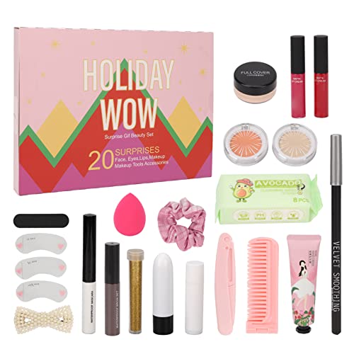 20pcs Blind Box Make-up-Geschenkset Kosmetik-Make-up-Set Lidschatten Lipgloss Rouge Vollkosmetik-Kit für Anfänger Vollständiges Make-up-Set Make-up-Geschenkset Frauen-Make-up-Geschenkset von Brrnoo