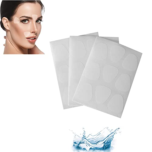 24Pcs Anti Falten Patches, anti falten pflaster anti falten patches stirn, Dreieckige Transparente Anti Falten Pflaster, Anti Stirn Stirnrunzeln Canthus Skin Lifting Firming Sticker Pad von Brrnoo