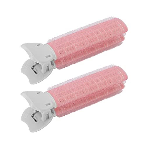 2PCS Volumizing Hair Root Clips, Doppelte Tragbare Lockenwickler Volumizing Root Clip Fluffy Lazy Instant Bang Heatless Curler Haarstyling-Zubehör-Werkzeug für Frauen Mädchen(Rosa) von Brrnoo