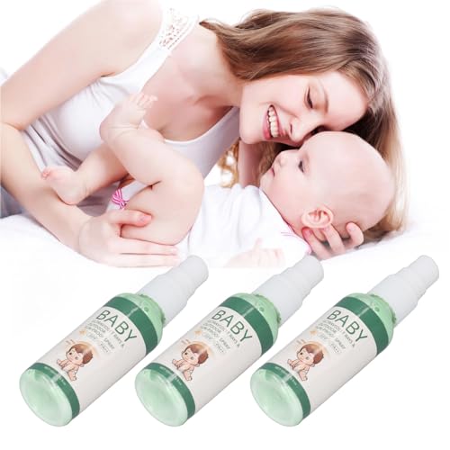 3 Stück Baby-Sonnenschutzspray, Kinder- und Baby-Sonnenlotionsspray 50 Ml Sonnenschutzspray LSF 15 UVA und UVB Kinder-Sonnencreme Tief Nährendes, Feuchtigkeitsspendendes von Brrnoo