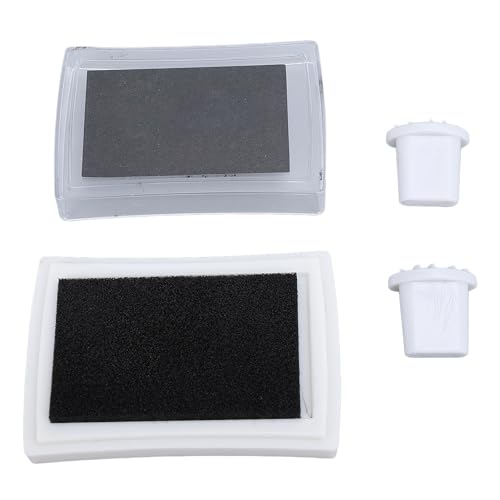 4-teiliger Make-up-Stempel für Untere Wimpern, Stempelset mit 2-teiligem Stempelkissen, Wasserfeste Tinte, Wiederverwendbar von Brrnoo