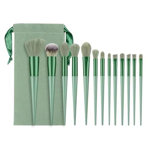 BRRNOO 13-teiliges Make-up-Pinsel-Set Professionelles Kosmetisches Pinsel-Kit mit Weichen Synthetischen Borsten für Anfänger-Enthusiasten (#1) von Brrnoo