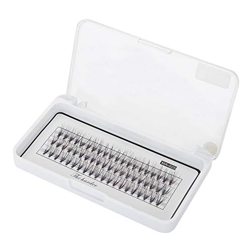 Brrnoo Handgefertigte Wimperntusche, Hochwertige Synthetische Faserfaser-Verlängerungssatz von 20 PCs mit 5 Größen, Weich, Komfortabel, Wiederverwendbar, für den (MA-025 0,05C 8 mm) von Brrnoo