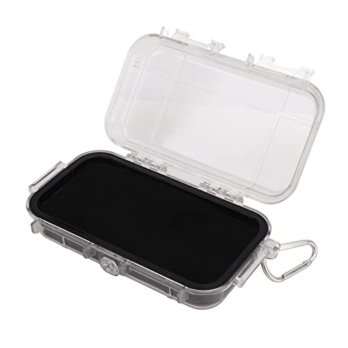 Brrnoo Stoßdämpferbox Transparent Kleine Außenlagerbox Hardkoffer mit Internem Stoßdämpfer für das Überleben des Reisens Im Freien von Brrnoo