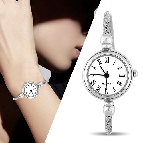 Damen Analog Runde Legierungs Armbanduhr Frauen Quarzuhren Klassisch Elegante Uhr für Täglichen Gebrauch Damen Analog Runde Legierungs Armbanduhr Frauen Quarzuhren Klassisch Elegante Uhr für Täglichen Gebrauch von Brrnoo
