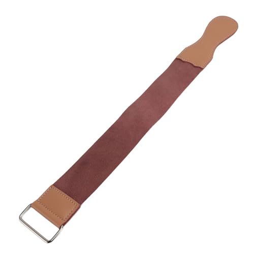 Doppelschicht Wiederverwendbare PU -Leder -Schärfen -Gurt für den Gebrauch von Heimsalon, Gerade Friseur -Strop mit Effizienz und Haltbarkeit von Brrnoo