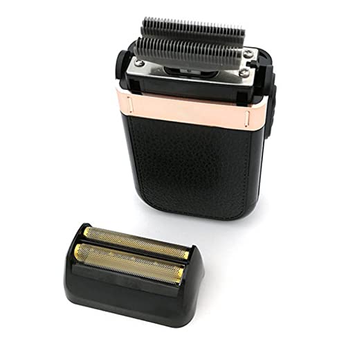 Elektrischer Folienrasierer - Reziproker Bartschneider mit Professioneller Titanfolie, Wiederaufladbarer Trimmer für Zuhause oder Reise von Brrnoo